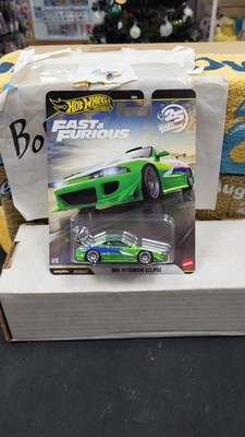 NIB 2026 1995 MITSUBISHI ECLIPSE FAST & FURIOUS HOT WHEELS PREMIUM 1/64 #1/5