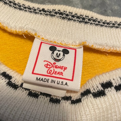 Vintage Disney Goofy’s Taxi Cab Service Colorblock Sweatshirt Mens XL USA 90s - Picture 7 of 13