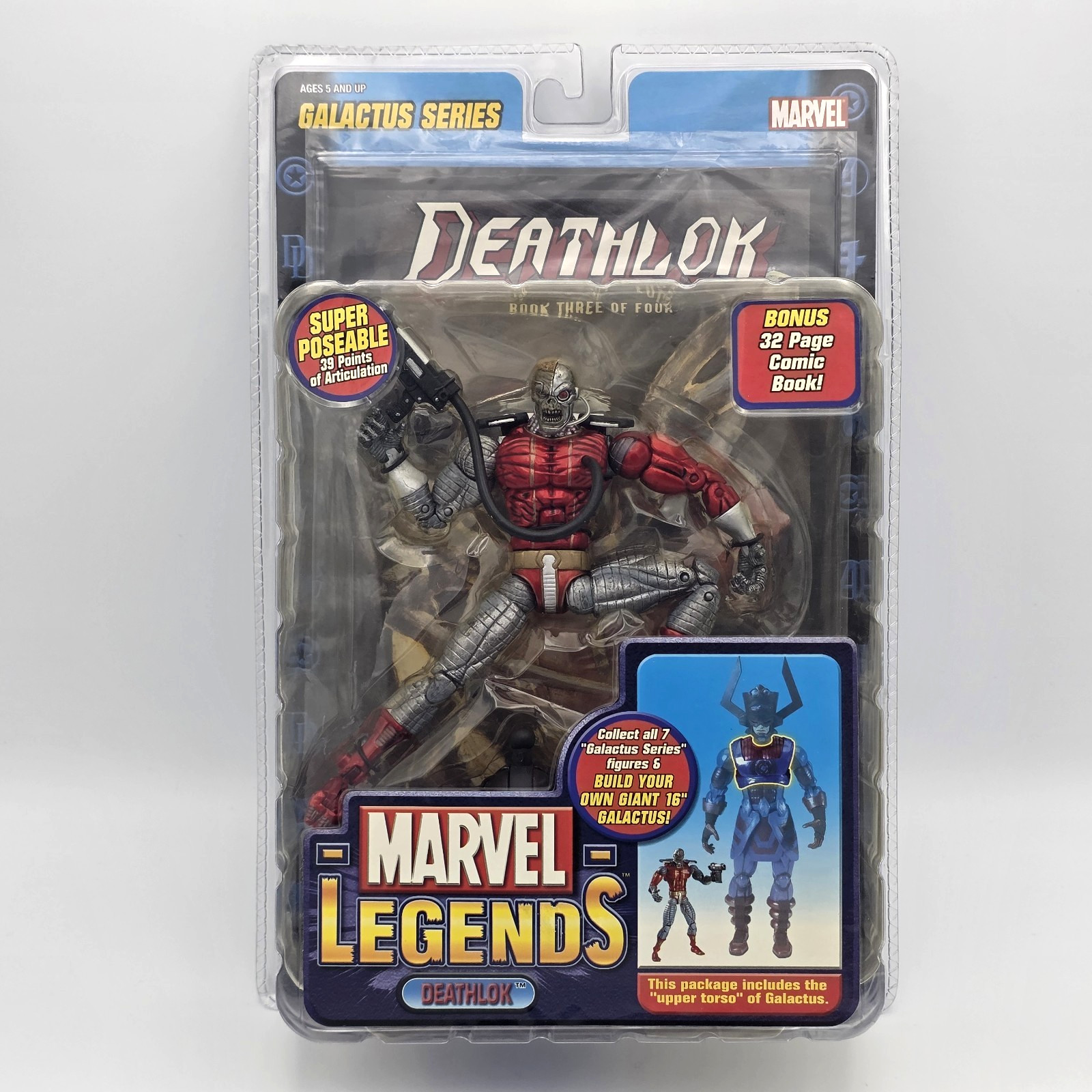DEATHLOK Figure 2005 ToyBiz Marvel Legends BAF Galactus Series