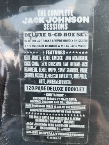 Miles Davis - The Complete Jack Johnson Sessions 5xCD Box Set NEW SEALED SHRINK! - Imagen 2 de 4