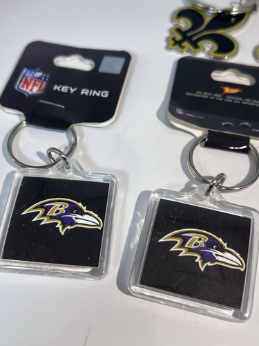 Lote de 10 llaveros temáticos deportivos con cajón de chatarra MBA NFL - Imagen 5 de 15