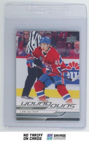 2024-25 Upper Deck Young Guns Lane Hutson #229 Montreal Canadiens