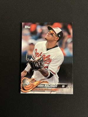 2018 Topps x New Era MANNY MACHADO Promo Card Photo Variation SP #12