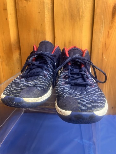 Nike KD Renew Basketballschuhe blau mit weiß CY1425-402. 5,5Y - Bild 5 von 11