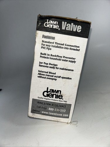 Valvola antisifone Lawn Genie 1" #L7010 M/R irrigazione filettatura standard - Foto 4 di 10