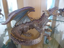 Myth & Magic - 8007 Amethyst Dragon - Tudor Mint CRYSTAL MEMENTOS Dreams Fantasy