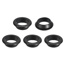 5Pcs Rubber Grommets, 40mm ID 50mm Drill Hole Hollow Firewall Hole Plugs, Black