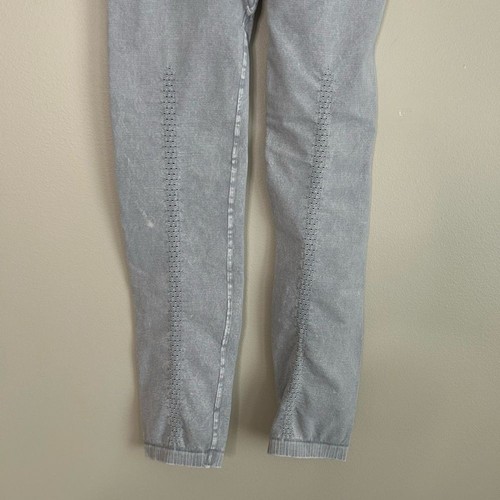 Free People Movement Washed White Good Karma Active Leggings Size M / L - Picture 9 of 11