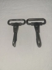 US Army Original Web Gear Snap Hook Set Of 2 2" Long 1.5"Wide