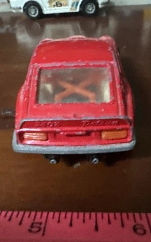 Corgi #396 Red Datsun 240Z Car: 1/43 Diecast 3.75" WhizzWheels; Made In UK, 1973 - Picture 4 of 18