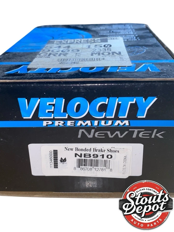 NB910 后粘合鼓制动鞋 Newtek - 全新旧货 — 第 4/4 张图片