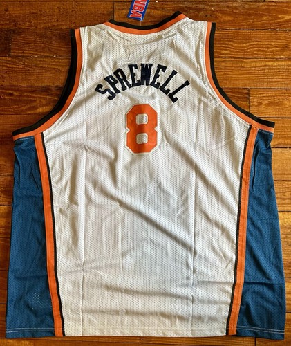 NWT NBA 2001 Latrell Sprewell Knicks Jersey XXXL New York #8 Vintage - Picture 4 of 5