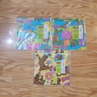 Lot Of 3: NOS Vtg 1999 2000 New Hallmark Scooby Doo Gift Wrap Wrapping Paper