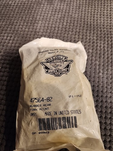 Harley Davidson Rubber Rear Fork Mount FXR Shovelhead EVO. 47654-82 - Foto 2 di 6