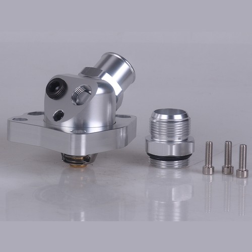 1 Set Swivel Neck Thermostat Housing for K Series K20 K24 radiator hose k swap - Picture 2 of 5