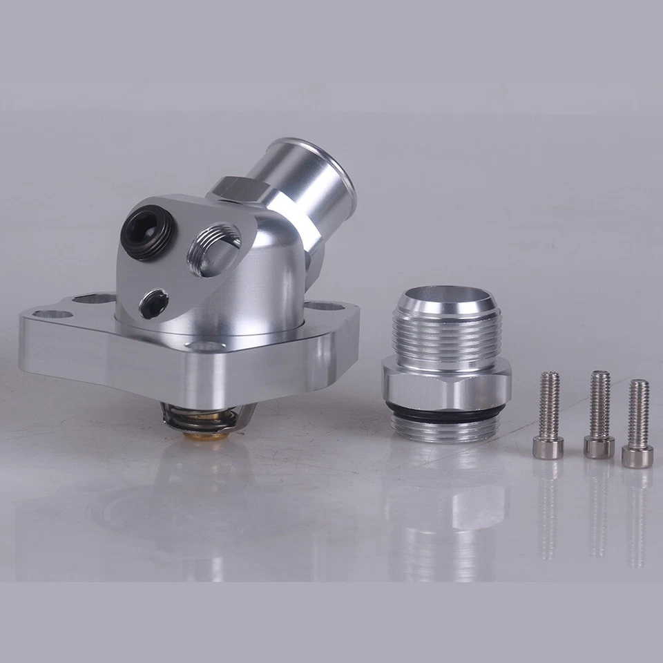 1 Set Swivel Neck Thermostat Housing for K Series K20 K24 radiator hose k swap - Image 2 of 4