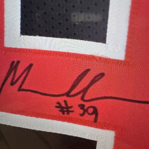 Malik Harrison Signed Ohio State Buckeyes Black Custom Jersey Ravens Steelers - Picture 2 of 5