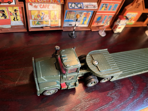 Vintage Corgi Toys Mack Military Tank Transporter Army Die Cast Truck Lorry - Picture 3 of 20