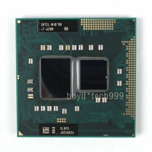 INTEL CORE I7-620M PROCESSOR 2.66GHZ/2.5GT/s（SLBPD SLBTQ）Socket G1 CPU - Picture 1 of 1