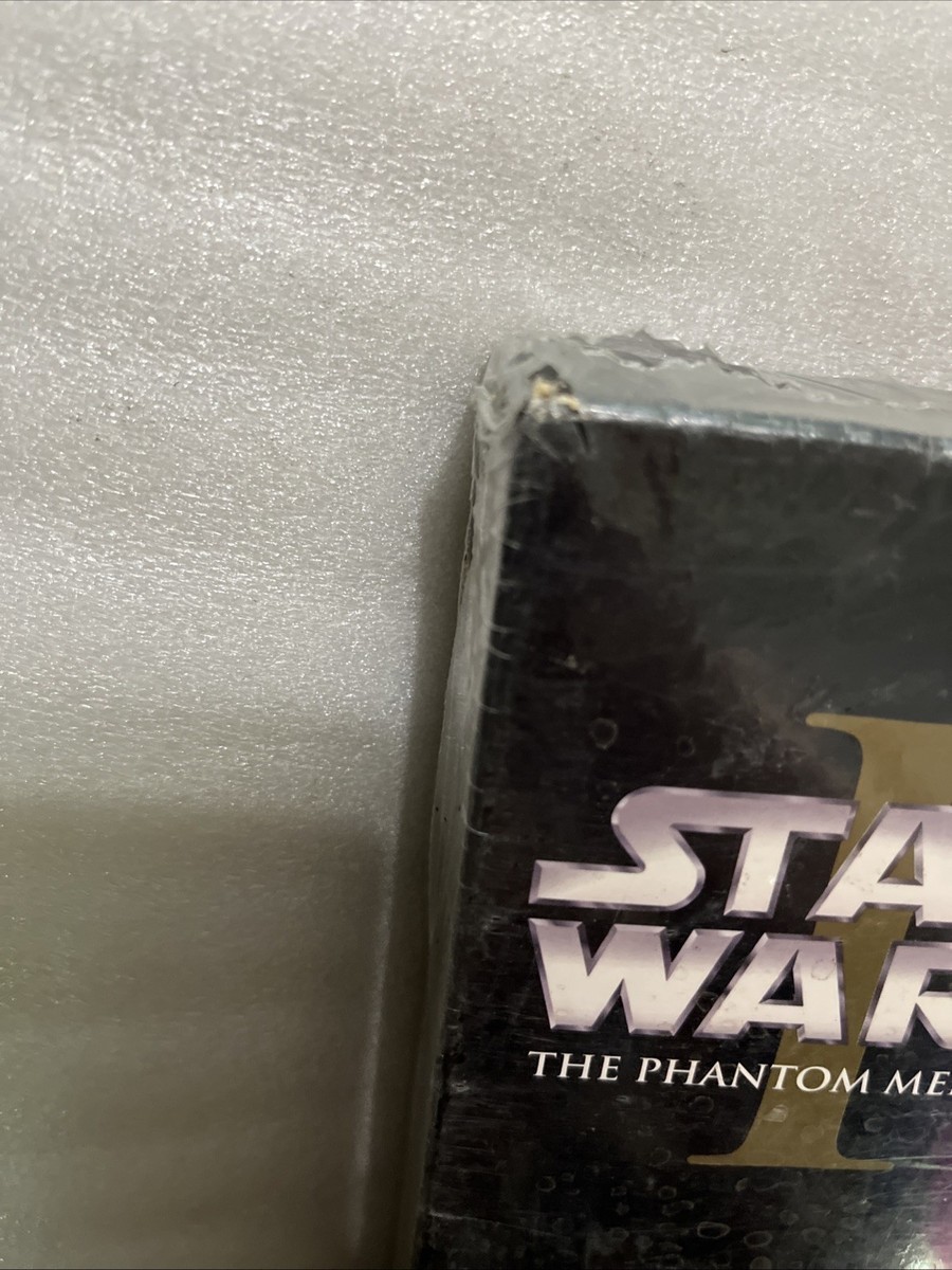 Star Wars The Phantom Menace Wide Screen Collectors Set VHS