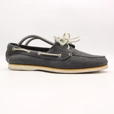 Timberland Boat Deck Slip On Loafer Men's Size 10.5 M Navy Suede Shoes