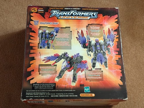 Transformers Universe: Razorclaw Has Box Wear / Dents - BRAND NEW Sealed - Picture 3 of 13