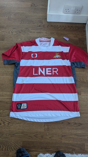 Doncaster Rovers 2020/2021 Heim Fußball Trikot - Medium