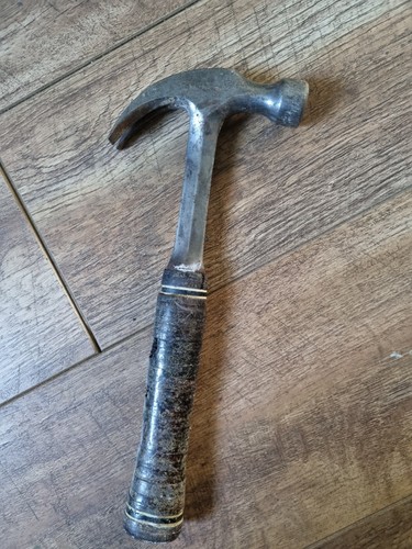 Vintage Estwing Black Leather Handle Hammer - Picture 2 of 8