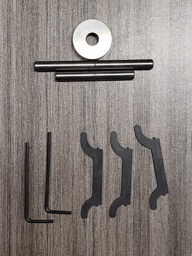 Brown & Sharpe 599-181-901 0"-3" Range .0001" Graduation Outside Micrometer Set - Picture 4 of 14