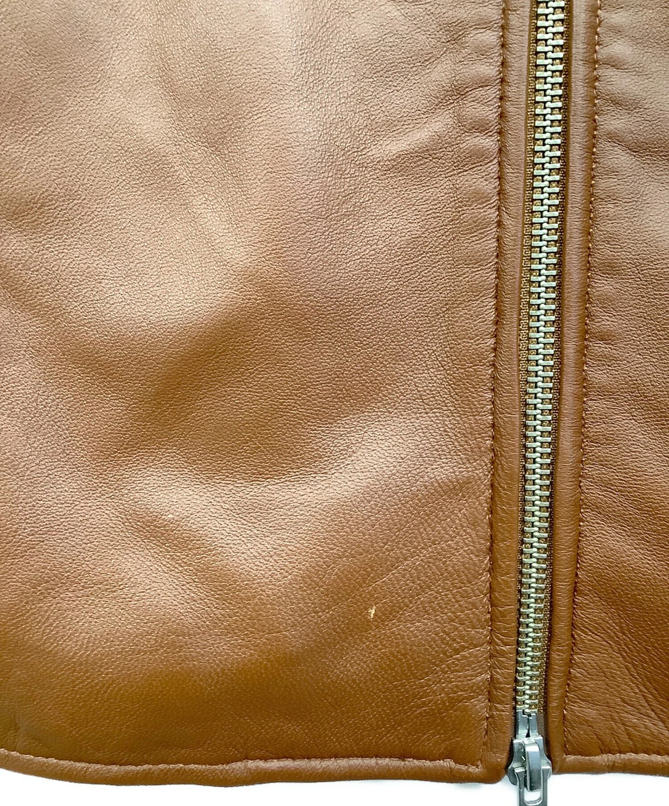 URBAN RESEARCH Lamb Leather Jacket Men's Size 38 Brown - product detail image 9