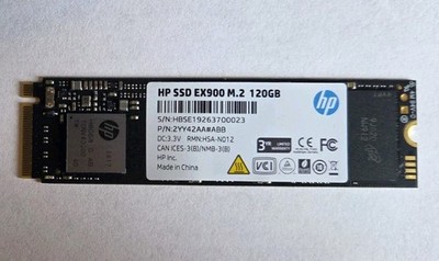 HP SSD EX900 M.2 120GB P/N: 2YY42AA#ABB