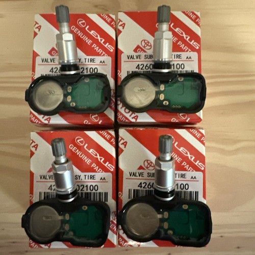 New TPMS Set Stem 42607-02100 315mhz For 2024 Toyota Corolla GR Hatchback - Picture 2 of 3