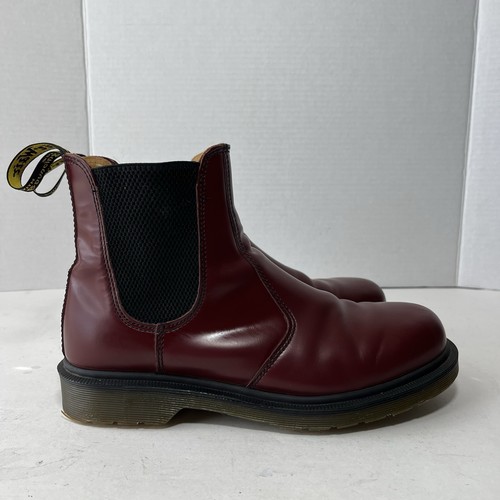 Dr. Martens 2976 Women’s Size 9 Chelsea Boots Cherry Red Smooth Leather Men’s 8 - Bild 3 von 8