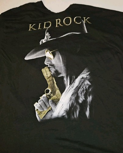 KID ROCK 2015 Concert Tour Shirt - First Kiss Cheap Date Size XL - Picture 2 of 8