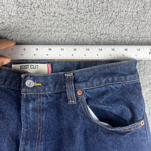 Levis 517 Jeans Mens 36x30 Blue Bootcut Denim Relaxed Casual 100% Cotton - Picture 3 of 11