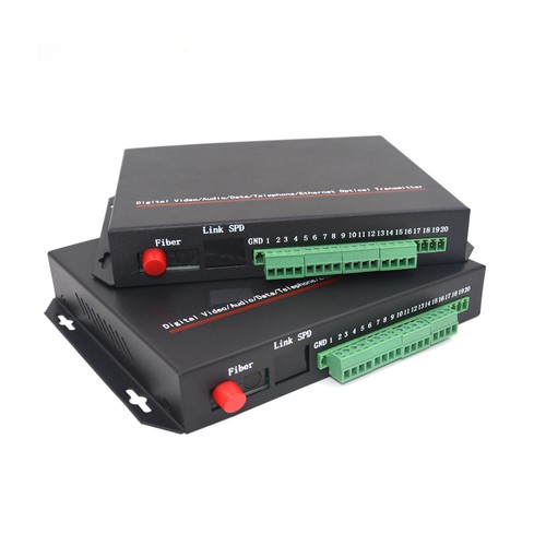 8CH Audio extenders for Broadcast system, Audio over S/M fiber optic up 20Km - 第 3/12 張圖片