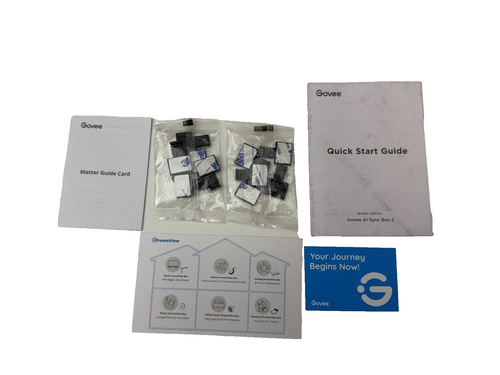 Govee AI Sync Box 2 H6604C avec lumière noire pour téléviseurs 75-85 pouces NEUF/BOÎTE OUVERTE - Photo 23/23