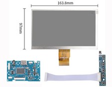 7 inch HD LCD module HDMI driver board 5V Mini USB DYI Assembly kit 1024 600