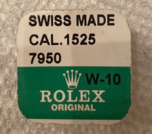 Rueda central Rolex con piñón cal. 1525 7950 - Nuevo de lote antiguo - en paquete sellado - Imagen 2 de 3