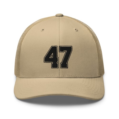 Sombrero de camionero retro President Trump 47 Make America Great para hombre mujer - Imagen 78 de 99