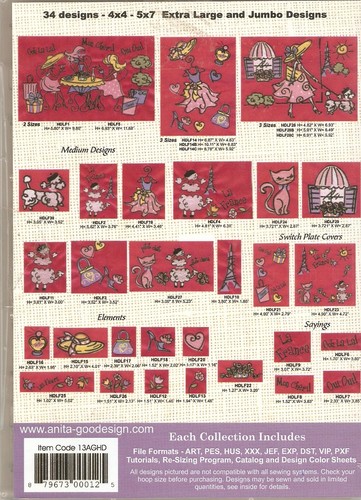 Anita Goodesign Full Collection - Viva La France - New CD in Original Case - Picture 2 of 2