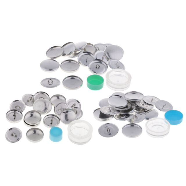 30x self-covering buttons 20/30 / 40mm fabric cover shaft back Diy 30x self-covering buttons 20/30 / 40mm fabric cover shaft back Diy