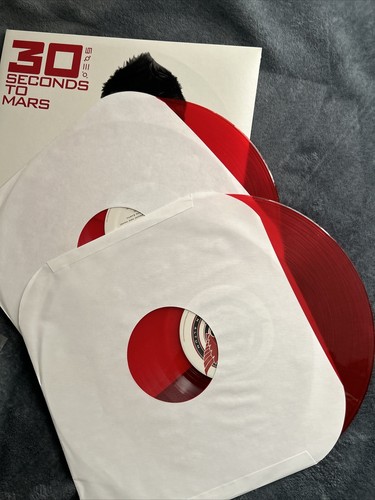 Thirty Seconds To Mars by Thirty Seconds to Mars Red Vinyl Limited - Picture 2 of 3