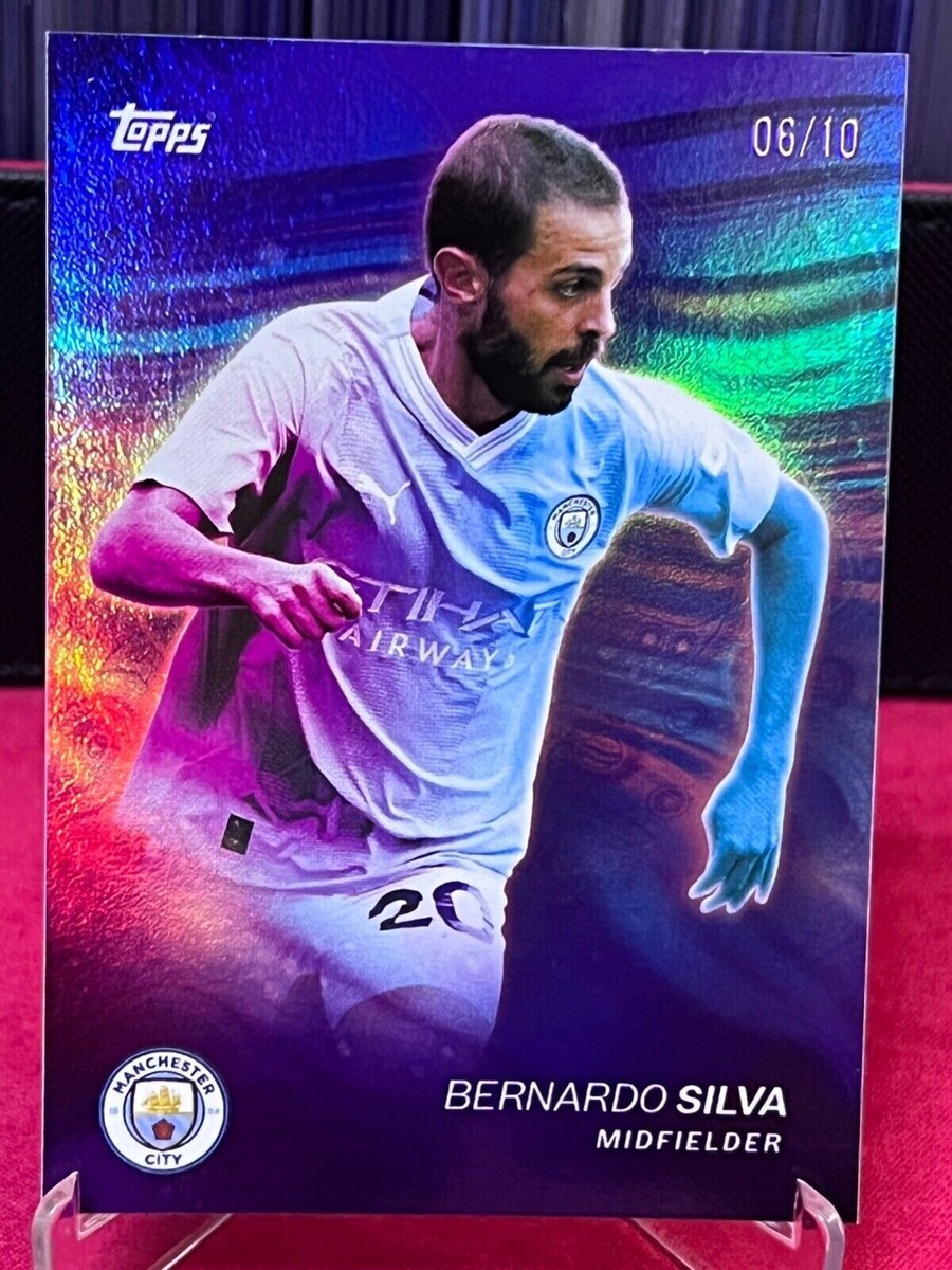 Topps Bernardo Silva Manchester City Team Set 2023-24 #06/10
