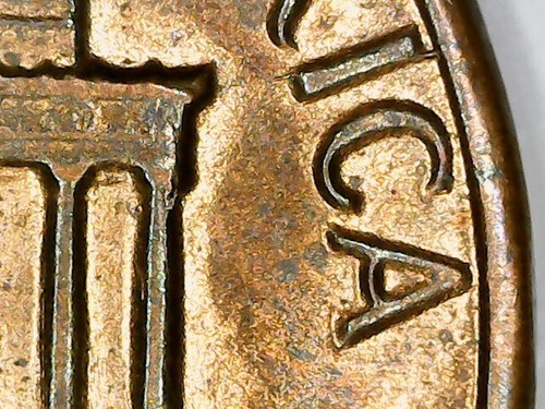 1983 P LINCOLN CENT DOUBLED DIE REVERSE FS-802 multiple dye cracks and errors - Picture 17 of 21