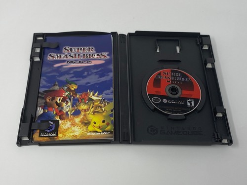 Super Smash Bros Melee (Nintendo GameCube) Complete with Inserts - Black Label - Picture 4 of 12
