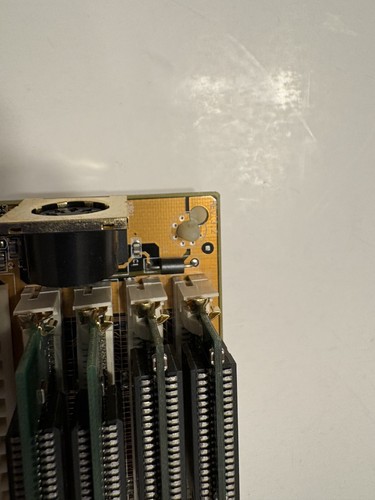PCChips M558 Elpina VX PRO-II Socket 7 Baby AT Scheda Madre Cyrix CPU COME SI LEGGE - Foto 6 di 10