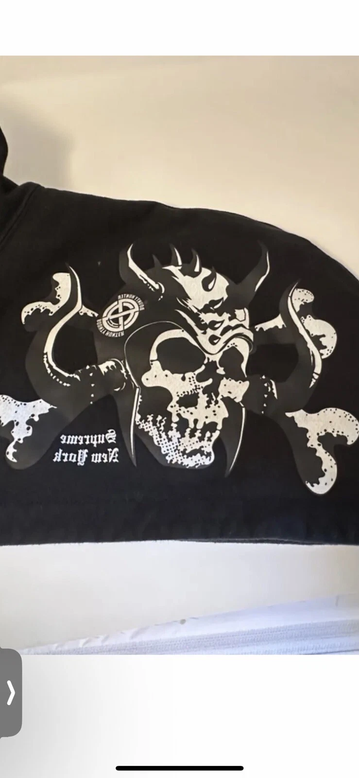 SWEAT À CAPUCHE SUPREME BOUNTY HUNTER NOIR taille L livraison gratuite
