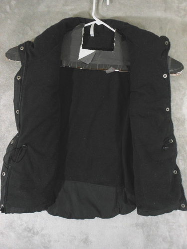 Old Navy Puffer Vest Men's XL Sleeveless Full Zip Button Up Black Casual Outdoor - Picture 4 of 7