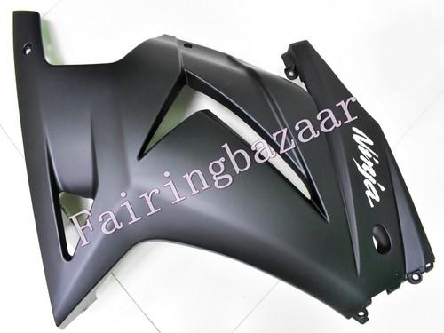 Kit de carenado de carrocería NINJA 250R 2008-2012 negro mate negro mate negro - Imagen 4 de 5